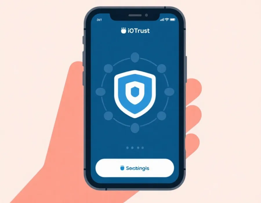 iOS 信任设置示意图